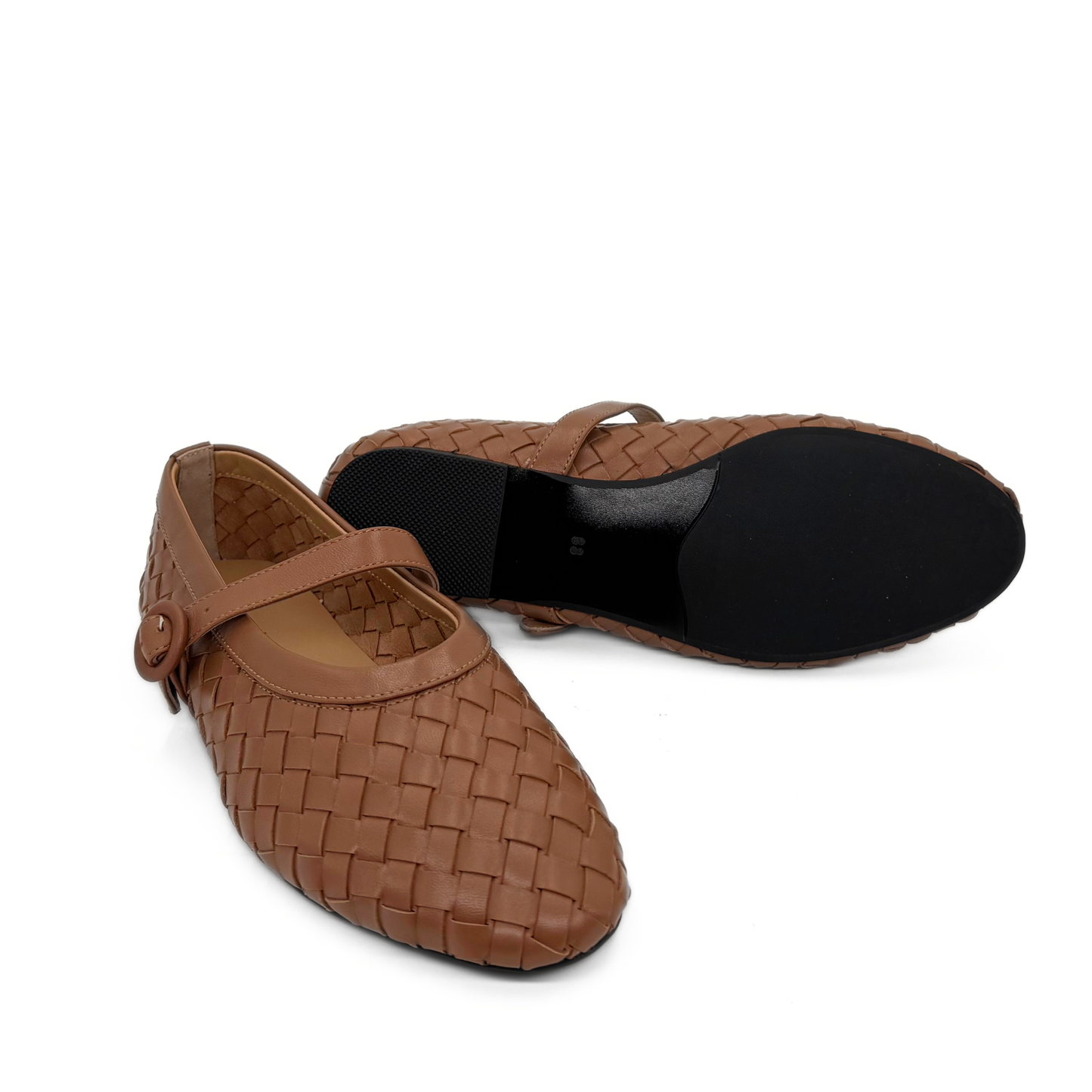 Rena Woven Mary Janes
