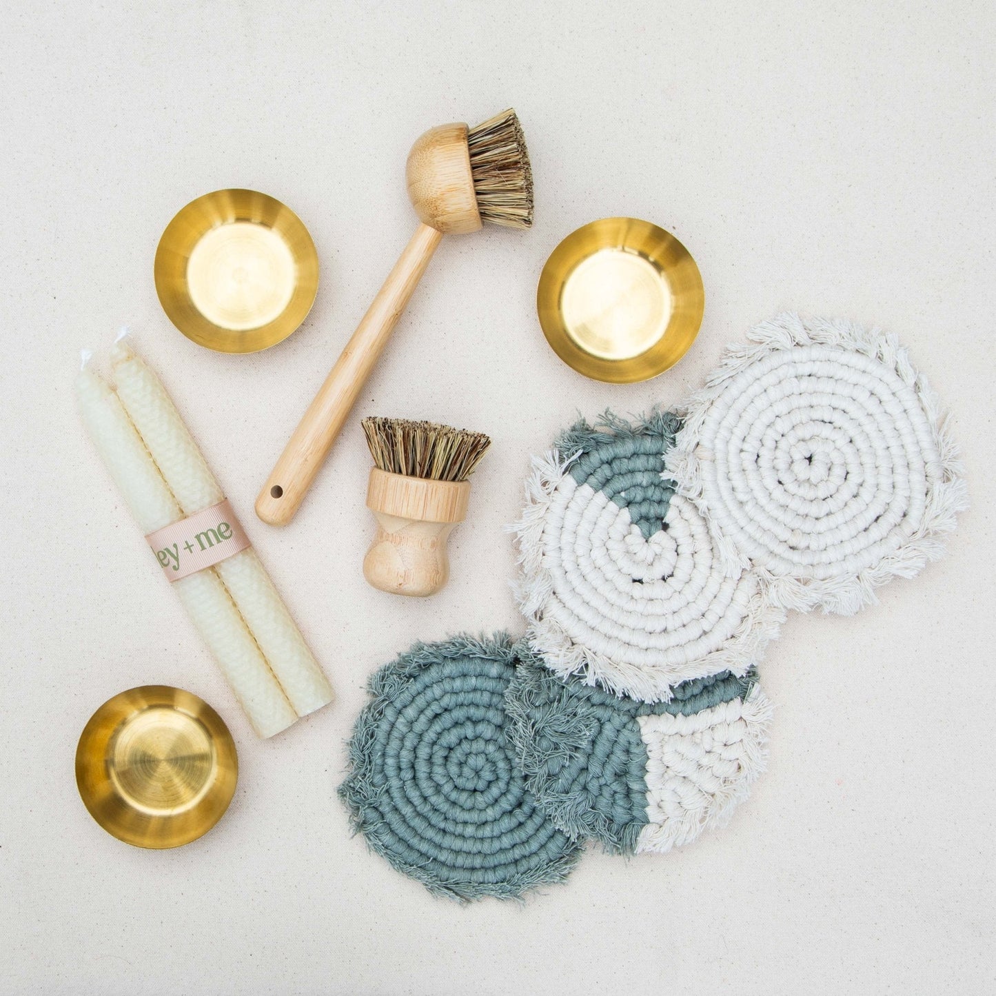 Tilley + Me Mini Brass Serving Bowls – Elegant & Handcrafted Tableware Set