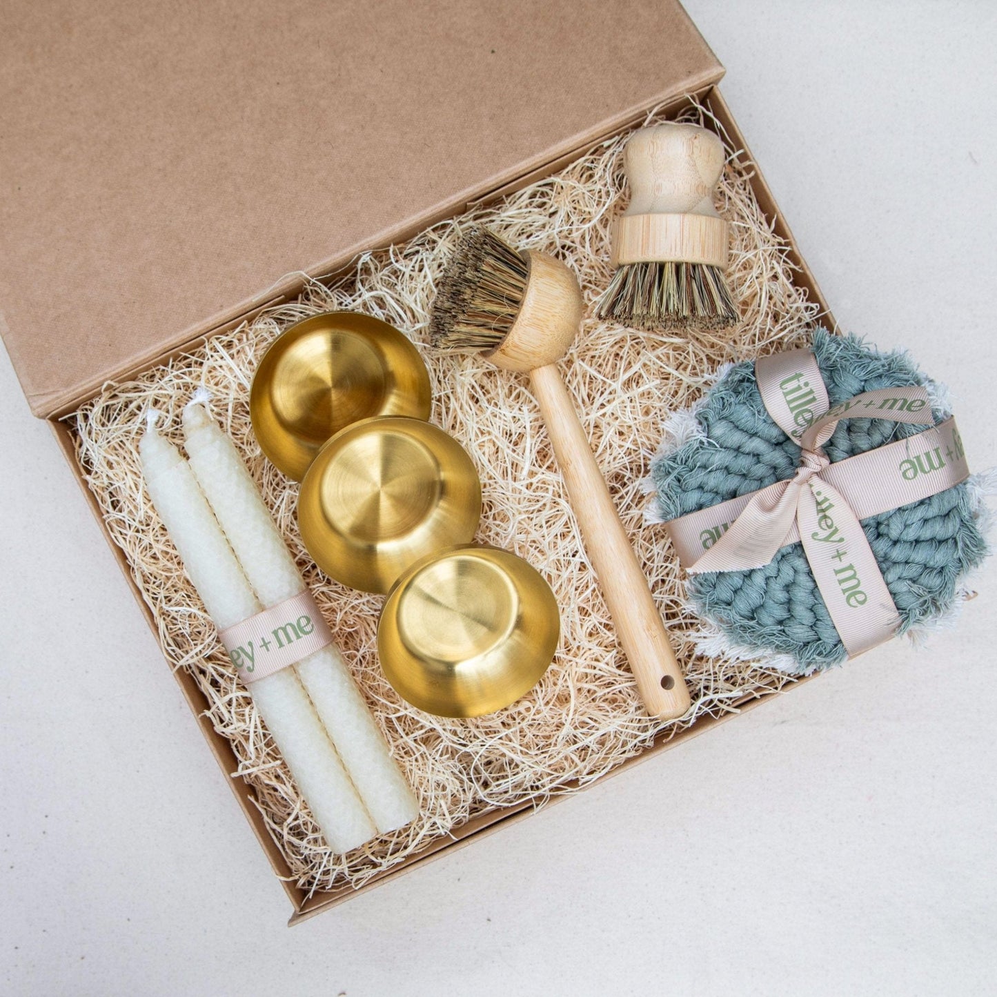 Tilley + Me Mini Brass Serving Bowls – Elegant & Handcrafted Tableware Set