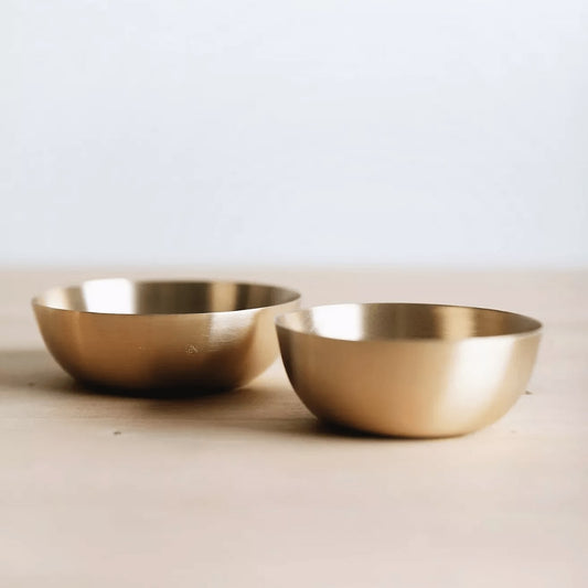 Tilley Mini Brass Serving Bowls