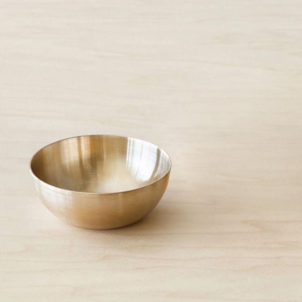 Tilley + Me Mini Brass Serving Bowls – Elegant & Handcrafted Tableware Set