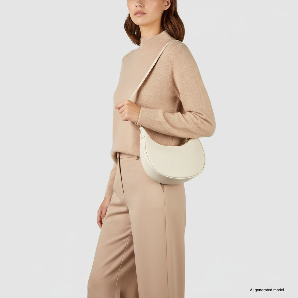 Italian Full-Grain Leather Shoulder Bag | Verona