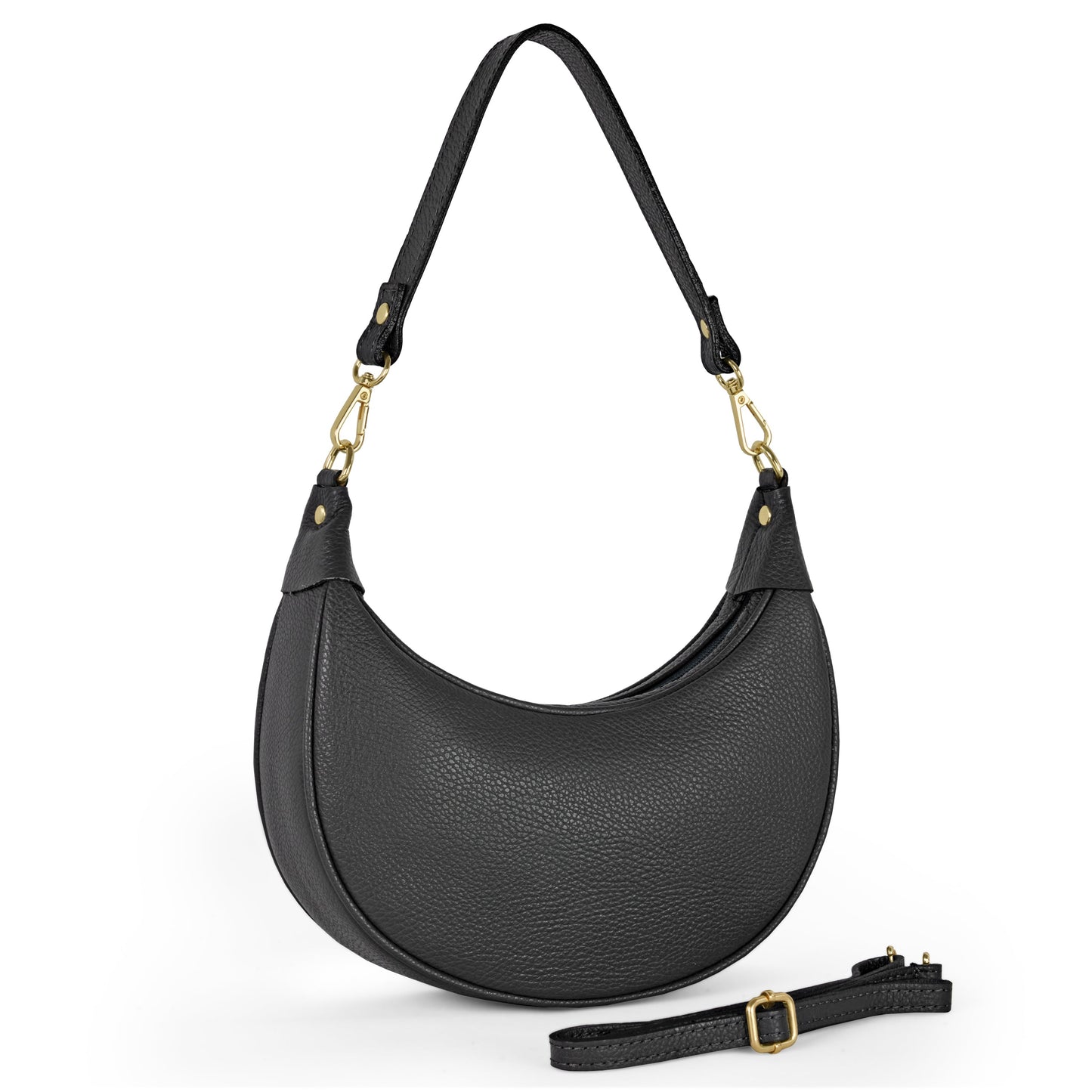 Italian Full-Grain Leather Shoulder Bag | Verona