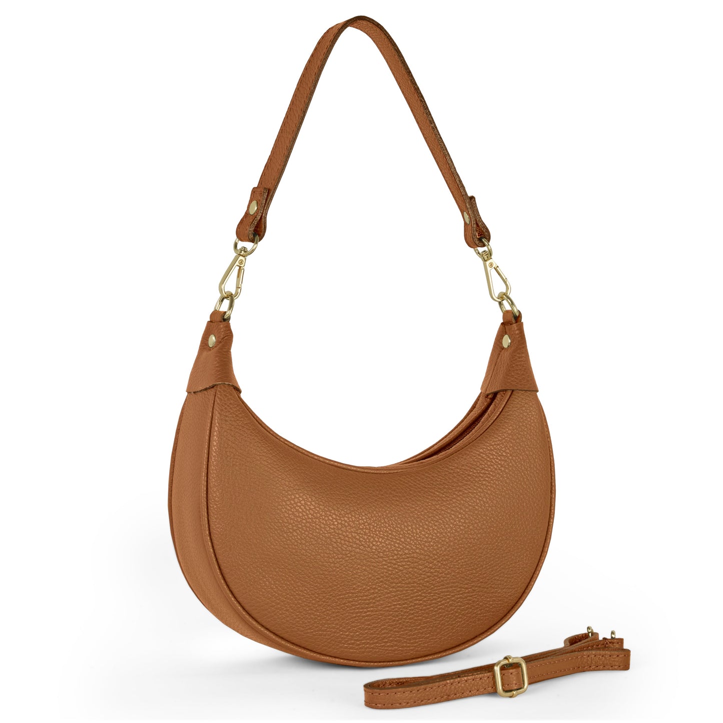 Italian Full-Grain Leather Shoulder Bag | Verona