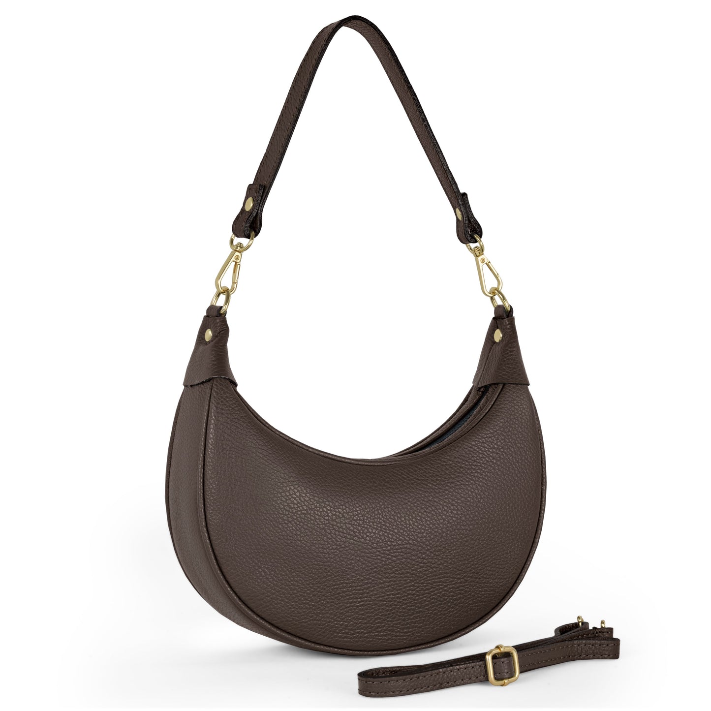Italian Full-Grain Leather Shoulder Bag | Verona
